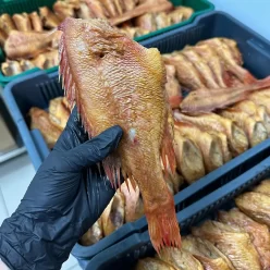 Окунь холодно копчення