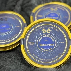 Ікра чорна осетрова GOLD FISH, 125 г