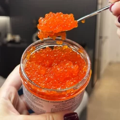 Ікра форелі солено-морожена 200г