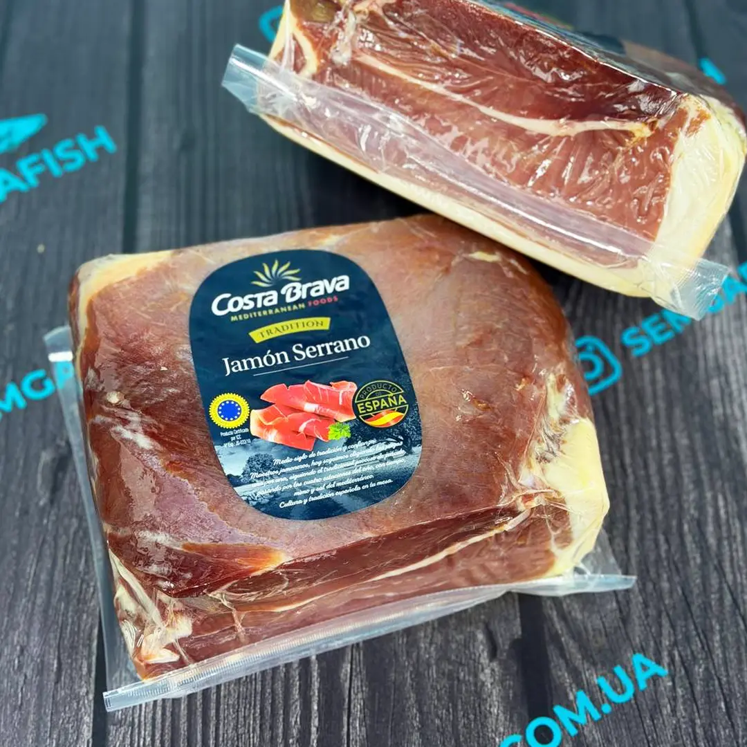 Хамон Serrano Costa Brava, шматок 2-2.5кг, без кістки - Зображення 3