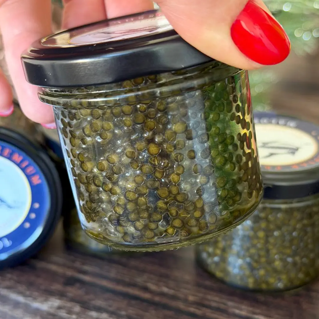 Осетрова ікра PREMIUM, 100 г - Зображення 3