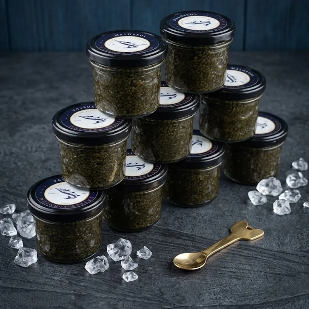 Ікра чорна осетрова Premium, Франція, 100 г