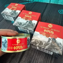 Ікра форелі, Червоне золото, ж/б банка, 100г